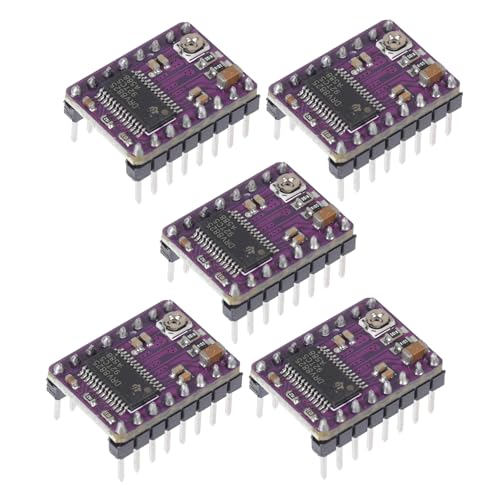 TOPPERFUN Stepper Motor Driver Module Heat Sink Included Compatible with 3d Printer 1.4 A4988