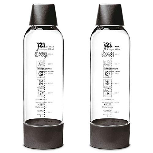 Bottiglie Twist&Sparkle Lt 1 Pz 2 Pet ABS Silicone Inox