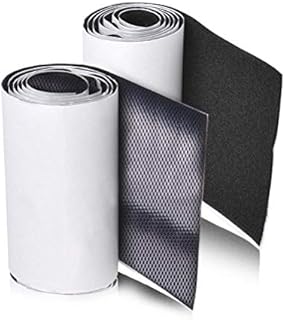 STAY GENT 11CM (4.3 Inch) Wide 1 M Long Premium Hook and Loop Tape with Adhesive Nylon Fabric Fastener for Couch Cushions, Guitar Pedal, Cable Management and Crafts Projects