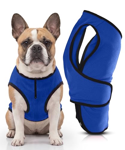 Lautus Pets Medium Dog Cooling Vest - Easy On/Off Cooling Coat...