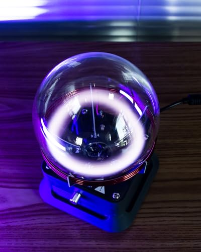 A glass ball that sings in plasma