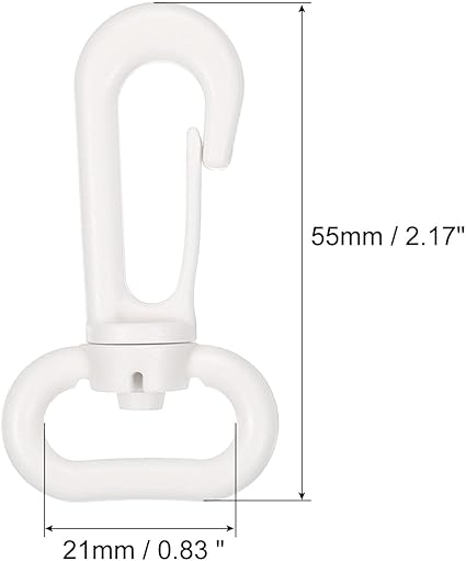 Pamtns Mousqueton Pour Sac 20 Pièces Mousquetons Pivotants En Bronze