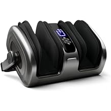 HAIGE Foot Massager and Calf Massager Machine with Kneading Rollers, Adjustable Heat & Remote Control for Home and Office Relaxation