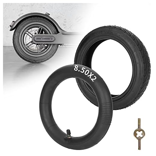 MTATCN 8.5x2 Inner Tube and 8 1/2X2 Tire for Xiaomi M365/Pro Electric and Gas Scooters Mini Pocket Bikes Razor X-Treme Bladez Mobility