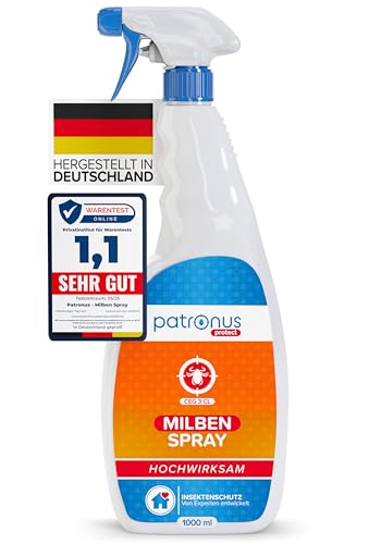 Patronus Milbenspray für Matratzen und Polster 1000 ml -...