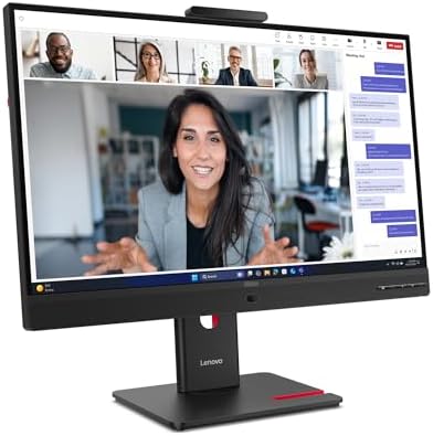 Lenovo ThinkVision T24-4v — galinė pusė
