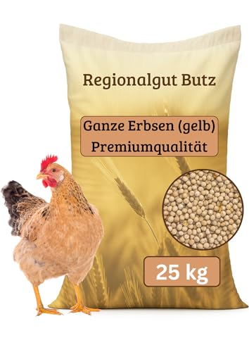 Ganze Erbsen 25 kg – Hochwertiges Einzelfuttermittel für...