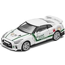 R35 White Dubai Police Expo 2020" Livery Limited Edition to 720 Pieces Worldwide 1/64 Diecast Model Car by Era Car NS21GTR98