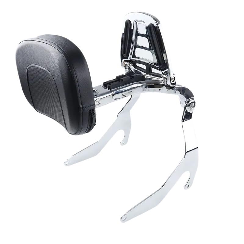 Coussin de dossier moto R18 haut de gamme avec porte-bagages en acier