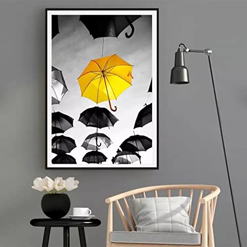 Toile nordique moderne WAXBHERWS sans cadre pour decoration murale salon