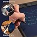 Boogie Board Blackboard Smart Scan Reusable Notebook - Authentic and Original Letter Size Writing Tablet with Stylus for Home, College Studying, and Office - Black, 8.5 x 11