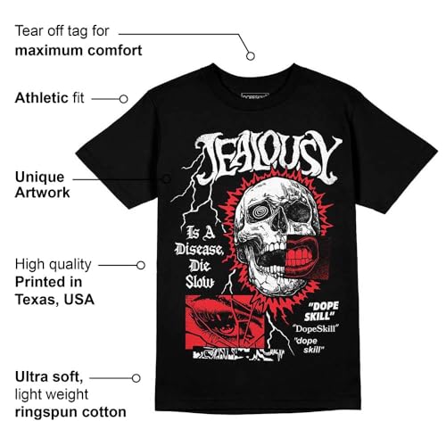 Image of DopeSkill Halloween Graphic Tee Streetwear Hip Hop Hypebeast Unisex T-Shirt Sneaker Colour Matching Shirts Spooky Graphic