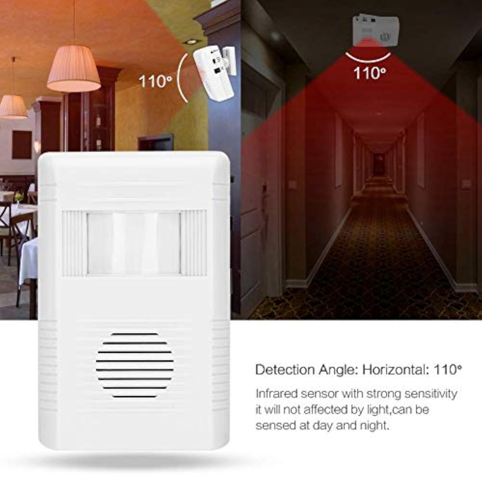 Sensitive IR Motion Sensor Door Bell