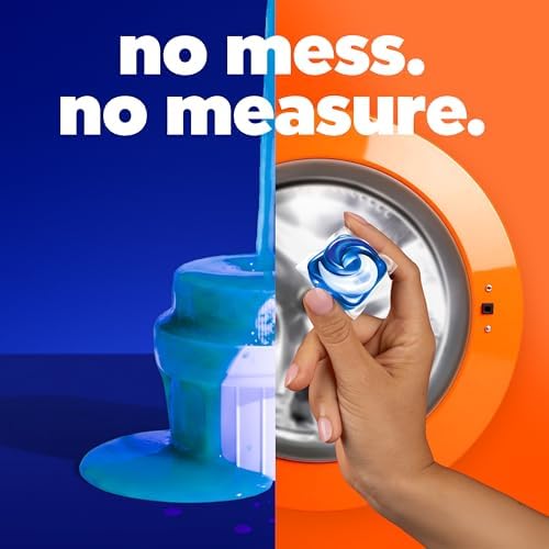 Tide PODS laundry detergent pacs, 3-in-1 Stain Remover, Odor Fighter, Color Protector, 112 Count, HE compatible, Spring Meadow Scent - 4