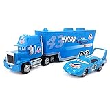 Mack Onkel Blitz Autos Mack Onkel King Francesco Truck & Car Set 1:55 Diecast Modell Spielzeug Auto Geschenk