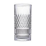 Jogo de 6 copos altos Esplanada em cristal ecológico 350ml A15cm