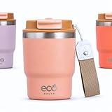 ECOROOTS Evergreen - Vaso Térmico 360 ml | Termo de Café sin BPA y Antifugas |...