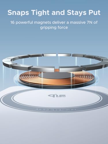 Image of UGREEN 25W 3-in-1 Foldable Magflow Wireless Charger, Qi2 Magsafe Travel Charger for iPhone 17 /16 /15 /14 /13 /12 AirPods and Apple Watch, Ultra-Compact Pocket-Size Charging Pad