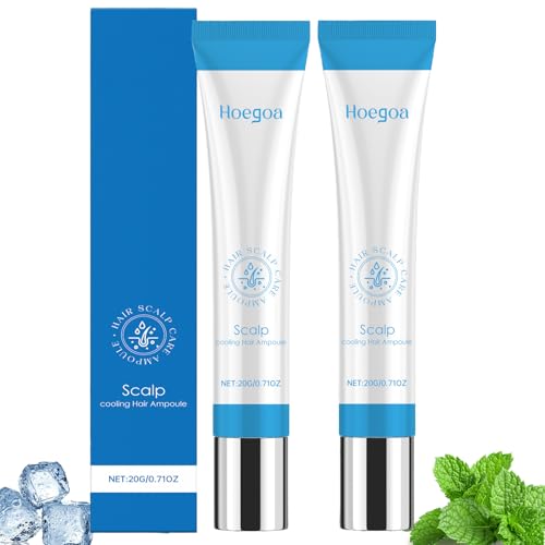 2 sérum para el cabello calcáreo, serum Seapuri Scalp, ampolla para el cabello, 20 ml, bola de esencias para el cabello, mantiene el cuero cabelludo limpio, ampolla de cabello refrescante, mejora el