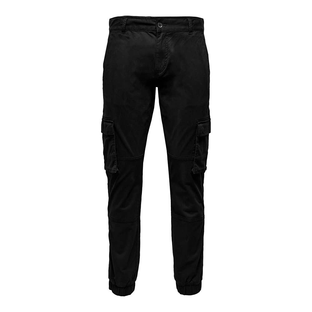 Only & Sons Cam Stage Cuff Cargo Pants 33