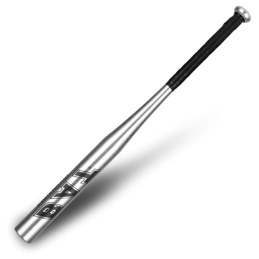 Batte de Baseball Aluminium 34 Pouces 86cm Batte Base-Ball Métal Antidérapante Adulte Pro Léger pour Exercice Joueurs Jeu Homme Femme 86 de Longueur Solide à la Mode