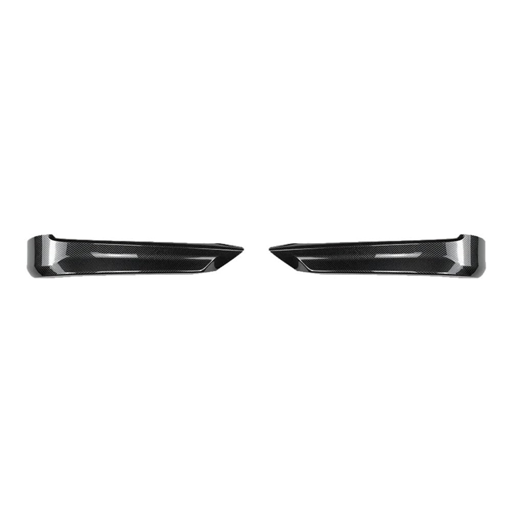 Kompatybilny z BMW serii 3 E90 E91 Early 320i 325i 2005-2008 przedni zderzak samochodowy Spoiler część rozdzielająca nakładki zderzaka dyfuzor akcesoria samochodowe Tuning(Carbon Fiber Look A)