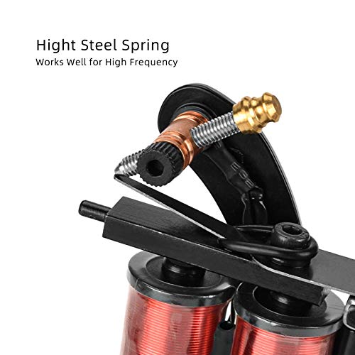 Bamttoo 2 Sets Coil Tattoo Machine Liner Shader Tattoo Machine 10 Wraps Alloy Tattoo Machines Tattoo Gun For Beginner Tattooist thumb #3