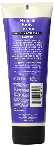 SHIKAI LOTION STARFRUIT NATURAL 8OZ