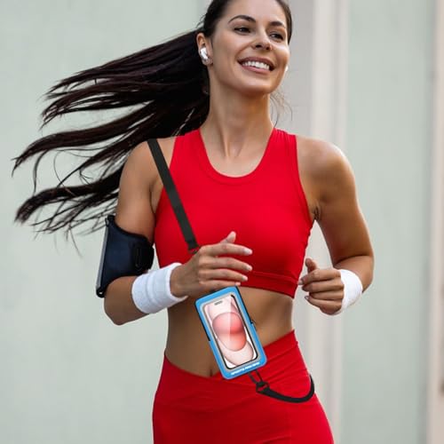 Support de téléphone pour la course à pied protégeant de la pluie