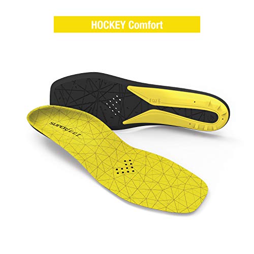 Superfeet Hockey Cushion Insoles - Foam Shoe Inserts For Skates - Professional Grade #TOP1