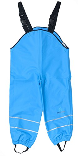 Dry Kids wasserdichte, ungefütterte Latzhose - Türkis - 11/12 Jahre Cover