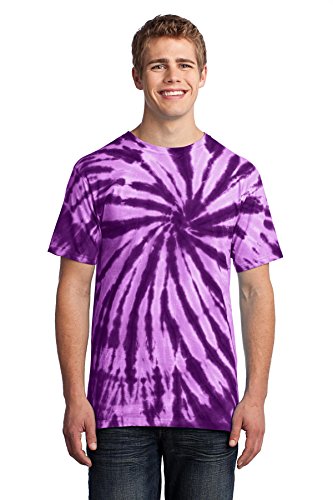 【公式】レッチリ マンダラ Tシャツ GARMENT DYED パープル XL Port & Company - Tie-Dye Tee 4XL Purple | Amazon.com