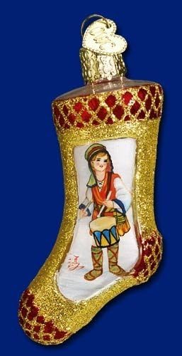 Old World Christmas-Little Drummer Boy-Inside Art