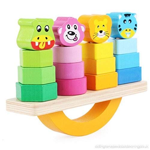 Saiyanshi Wooden Puzzle Educational Toy for Kids, Wooden Building