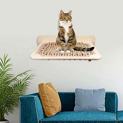 Escalier mural pour chat en bois jeu escalade et parcours - 5