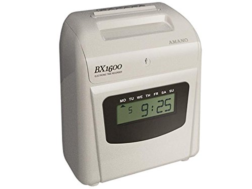タイムレコーダーBX1600 Amazon.com : Amano BX-1600 Time Clock : Office Products