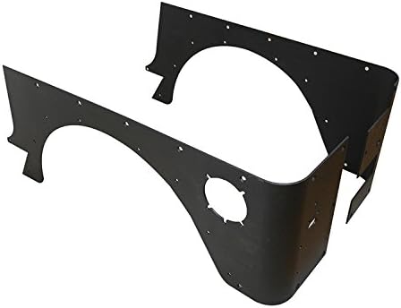 Paramount Automotive Restyling 51-0043 Black Corner Guard (Jeep Wrangler TJ)