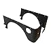 Paramount Restyling 51-0043 Black Corner Guard (Jeep Wrangler TJ)