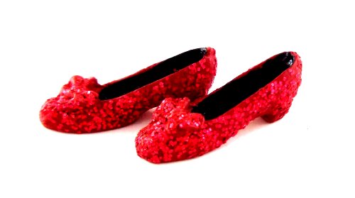 Dollhouse Miniature 1:12 Scale Mini Ruby Slippers #Gs4006 #TOP2