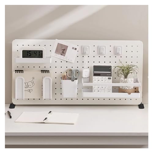Narzędzie Pegboard Garaż Stojak ścienny Zestaw kluczy do przechowywania wierteł Stojaki Uchwyty, Organizator Biurko Przechowywanie Pegboard, Łatwy w Instalacji Stalowa Tablica Kołków, Wygodne