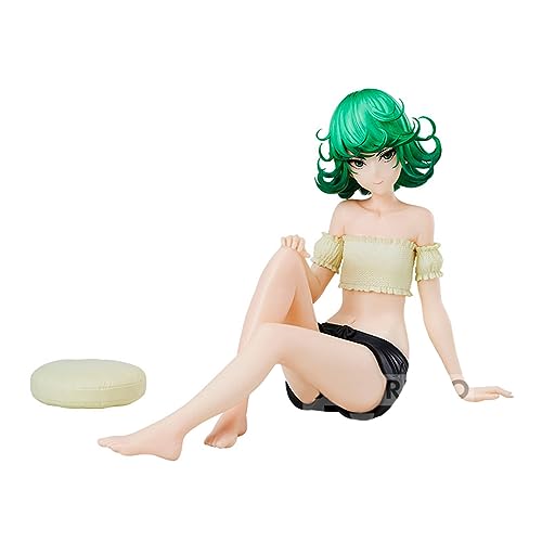 Banpresto, Figura de Acción Terrible Tornado One Punch Man, Relax Time 10 cm, Multicolor BP88145
