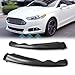 G-PLUS Air Dam Deflector 2 PCS Compatible with Ford Fusion 2013 2014 2015 2016 Front Bumper Lower Valance Panel Driver & Passenger Side Replace OEM FO1017101
