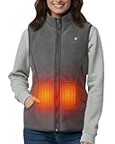 【Multiples Usages et Idée Cadeau】UNBON veste sans manche chauffante femme est efficace pour affronter le froid avec une grande liberté de mouvement, sans avoir besion d’enfiler plusieurs couches de vêtements par temps froid. Parfait pour le quotidien, travail ou activités de plein air: portée quotidienne, simplement rester au chaud à la maison, déplacements en moto, trajets en vélo, travail dans un bureau non chauffé, pétanque, golf, chasse, pêche, ski, randonnée, promenades avec le chien ou ballade en forêt, etc. Idée cadeau Noël pour les frileuses, les âgées et les personnes qui souffre de douleurs musculaires ou travaillent en extérieur comme les motards.