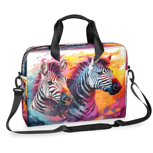 Maletín para Laptop 15.6-16 pulgadas diseño Cebra África miniatura 1