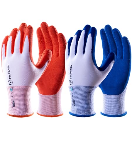 Mr.Panda 2 Pairs Skin-Friendly Gardening Gloves for Women