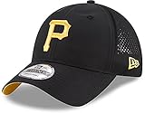 New Era Pittsburgh Pirates Perforated Pivot 9TWENTY Black Adjustable Hat