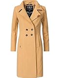Dieser zeitlose Damen Zweireiher Trenchcoat Klassiker überzeugt in edlem Look und perfekter Passform - damit macht man im Winter immer eine gute Figur
