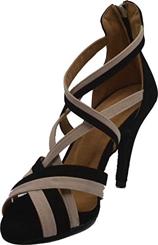 Chaussures de danse latine tango et cha-cha avec talon et semelle personnalisés