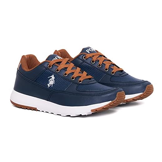 Tenis Masculino Sapatenis da Polo Elite casual cadarço sapato