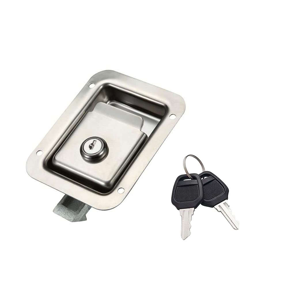 Buy 2PCS Keys Matching RV Truck Door Tool Box Lock Standard Flush Latch
